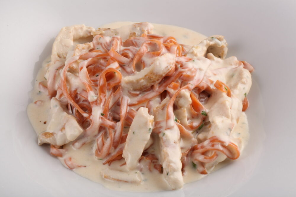 Red Fettuccini Chicken