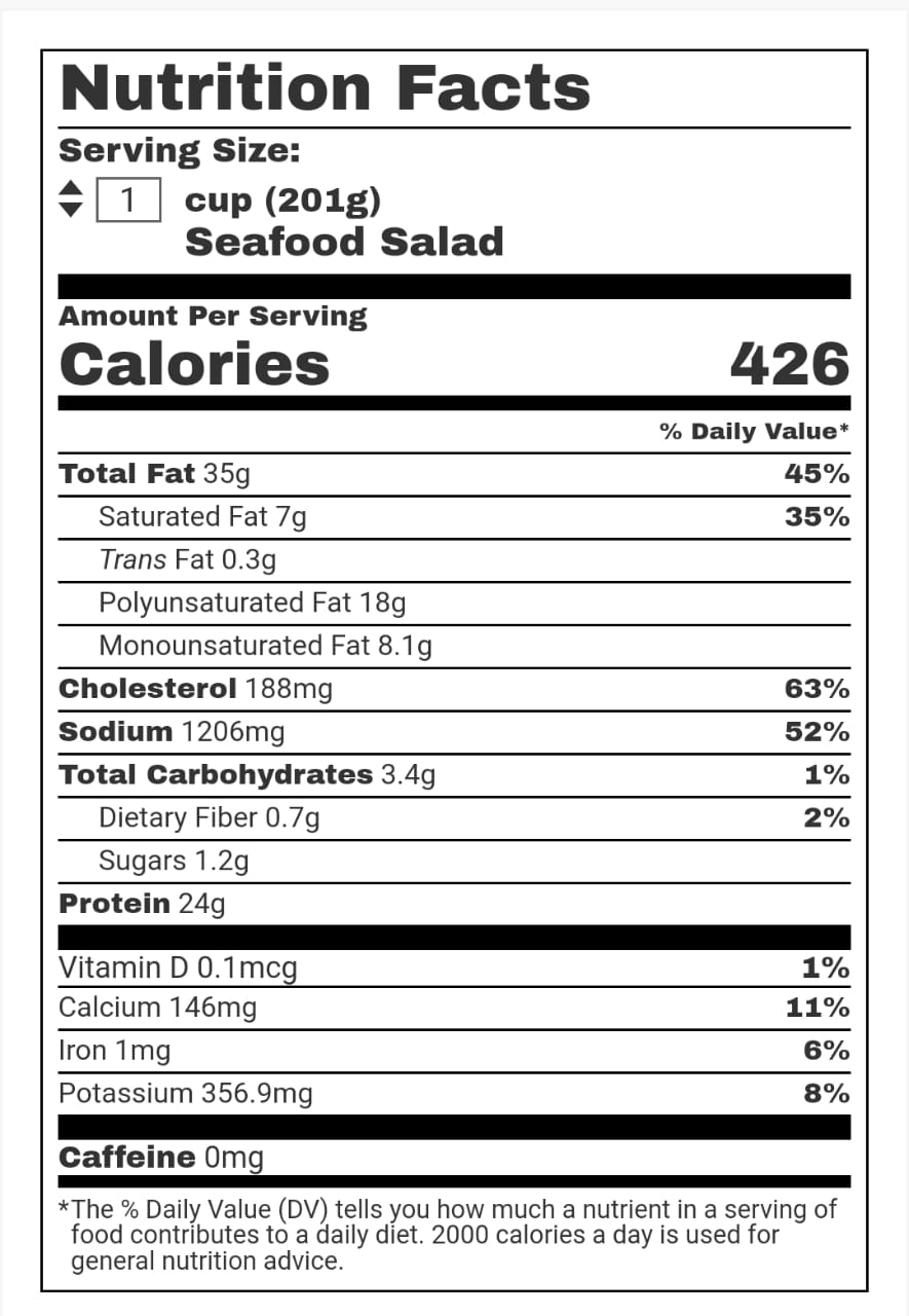 Nutrition Facts