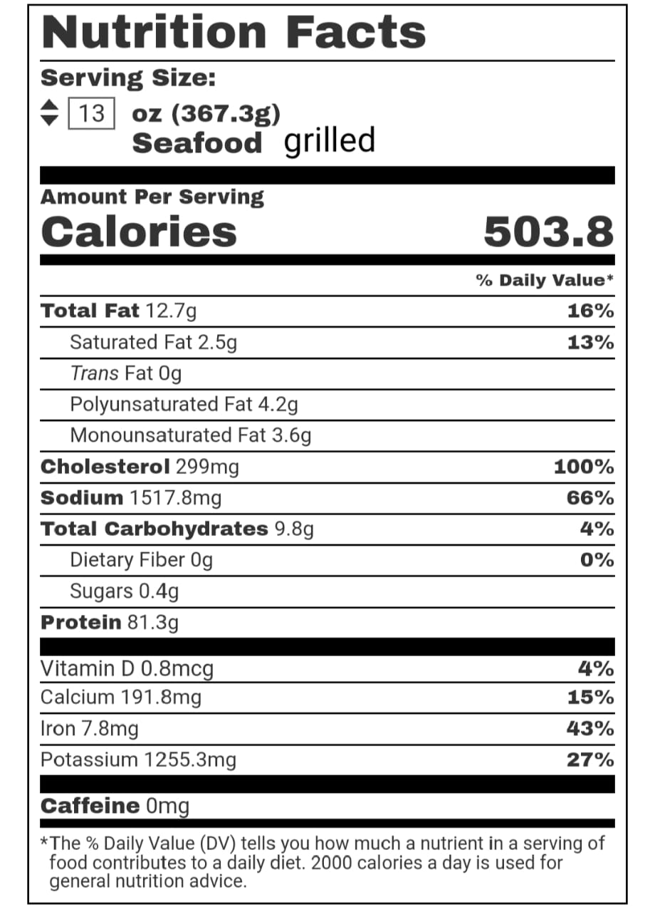 Nutrition Facts