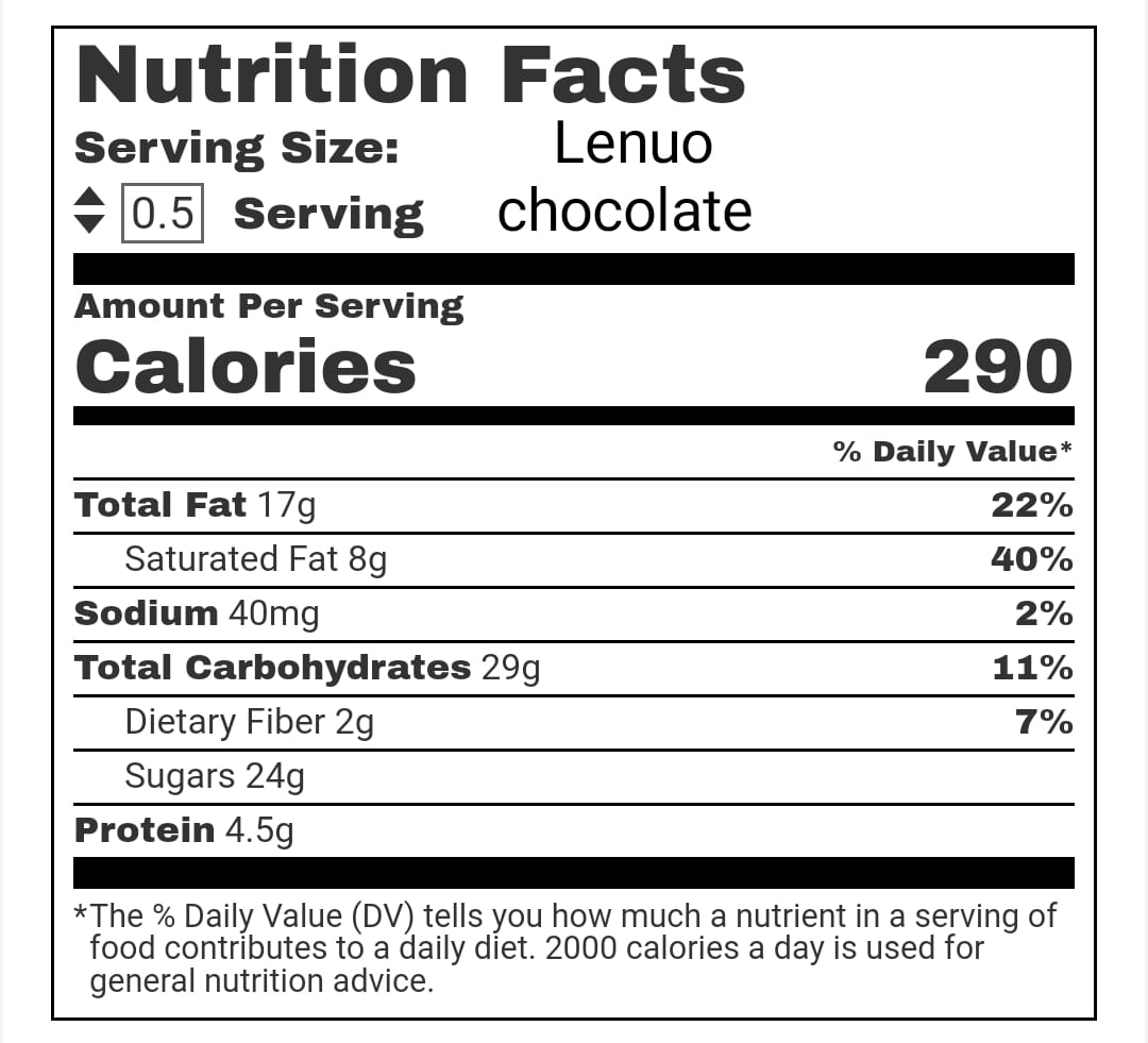 Nutrition Facts