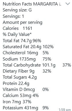 Nutrition Facts