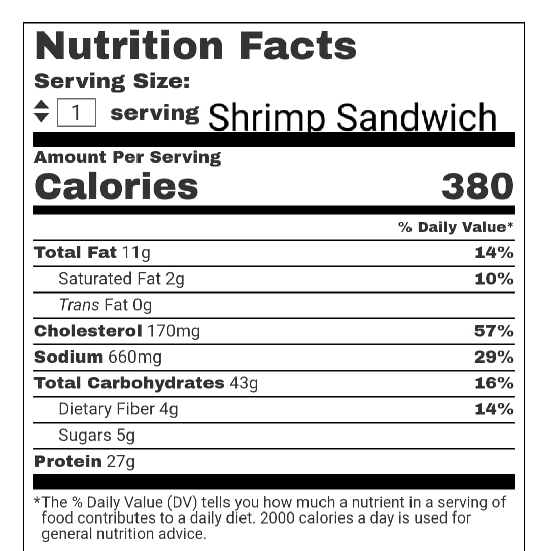 Nutrition Facts
