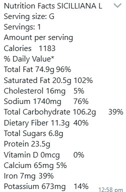Nutrition Facts