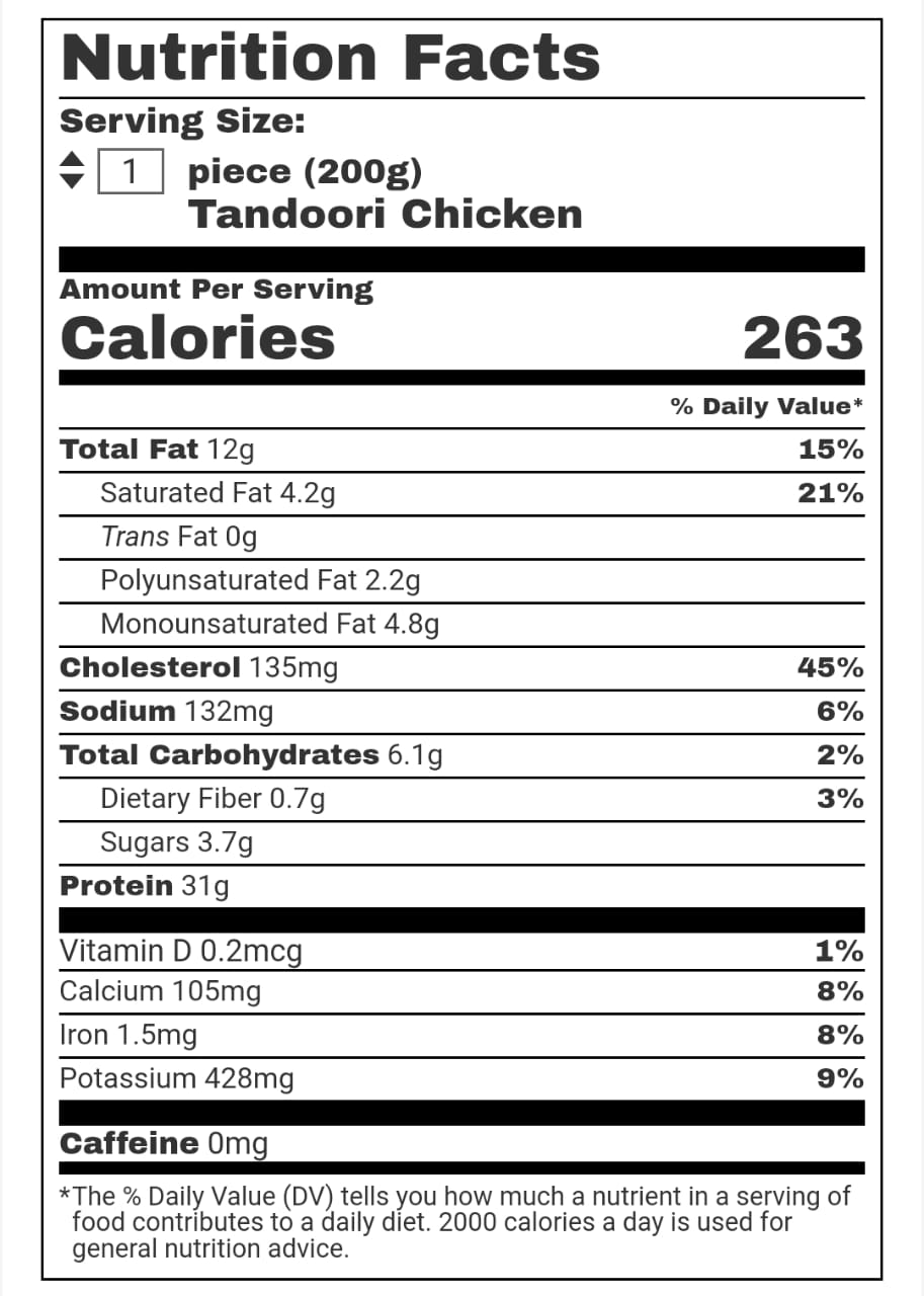 Nutrition Facts